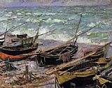 Fishing Boats by Claude Monet